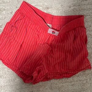 Target Red Striped Women's Boxer Shorts